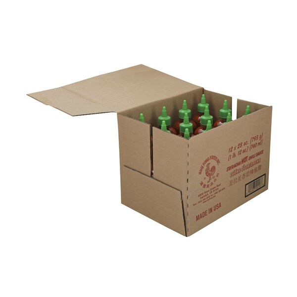 Huy Fong Huy Fong Sriracha Chili Sauce 28 oz., PK12 HFSR28 - main